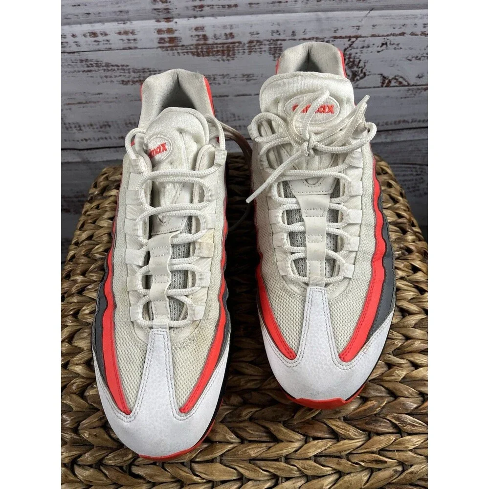 Nike Air Max 95 Essential “Comet” White/ Crimson (749766-112) 2018 Men’s 10.5